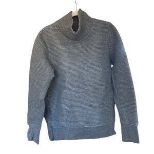 Women’s Dark Gray Ribbed Sweatshirt XL